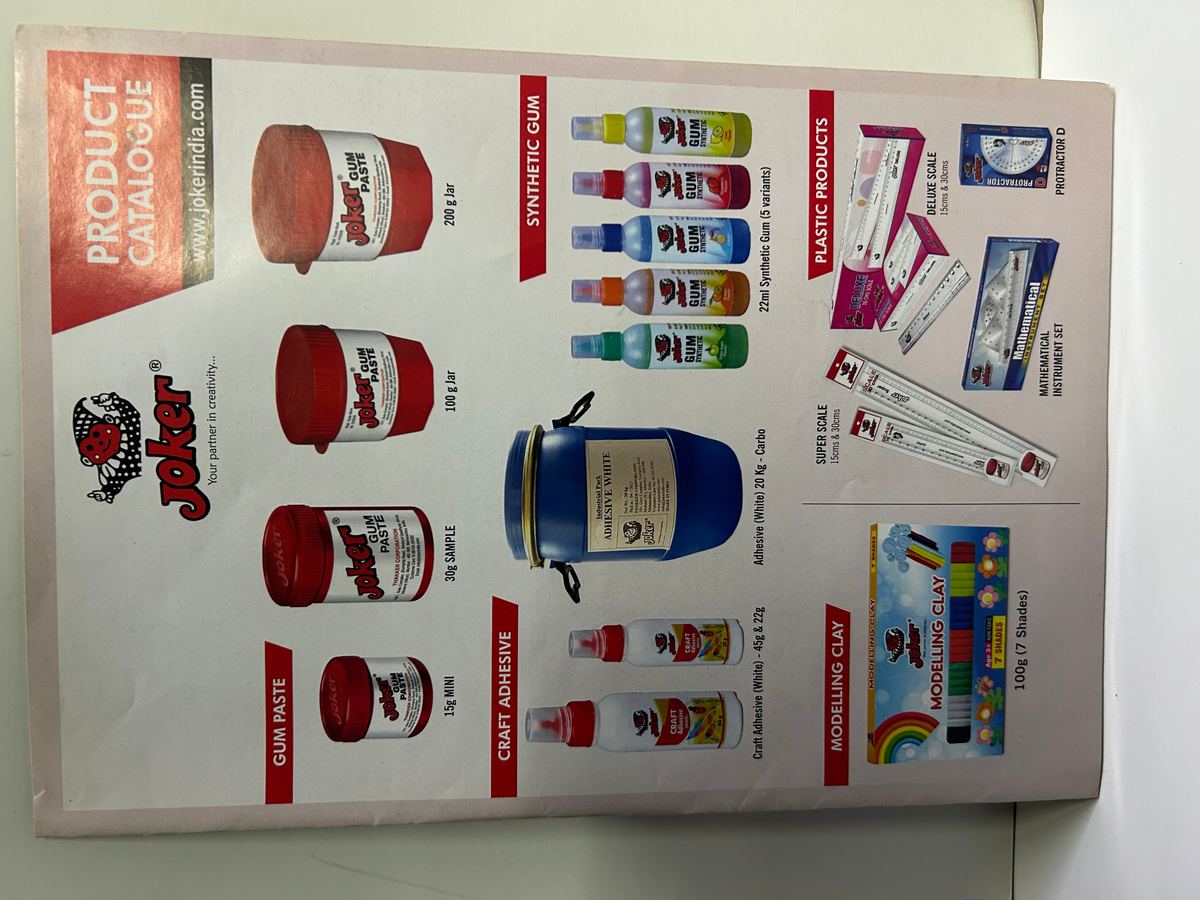 Product Catalogue — Joker Brand