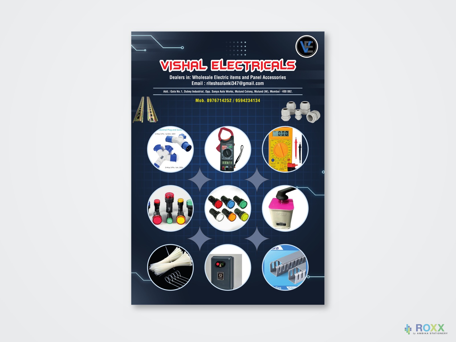 Trade Pamphlet — Vishal Electricals, Mulund