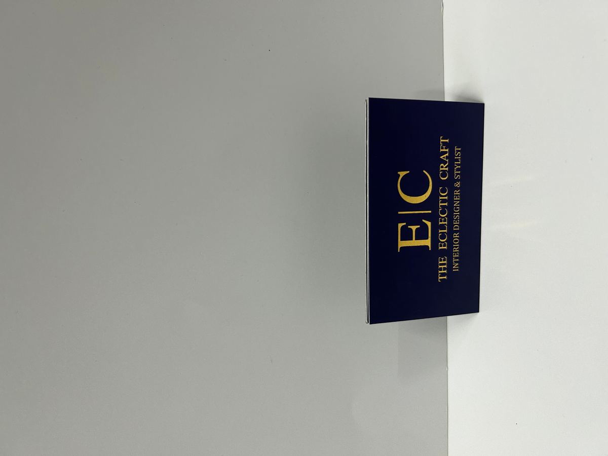 Interior Design Visiting Card — The Eclectic Craft